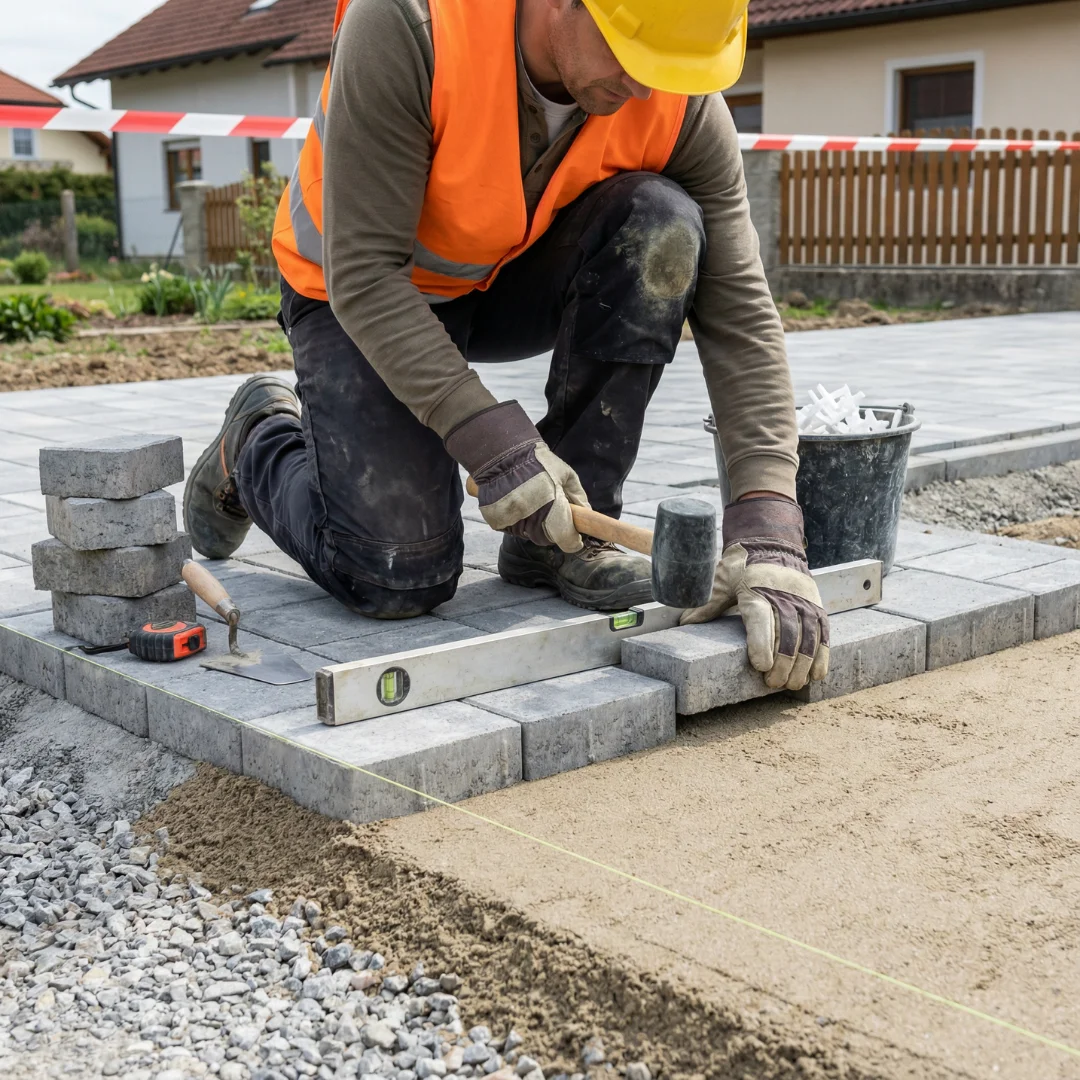 Pflasterungen / Wegebau / Plattenverlegung